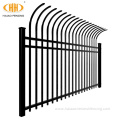 bent top garrison safety steel fence panel